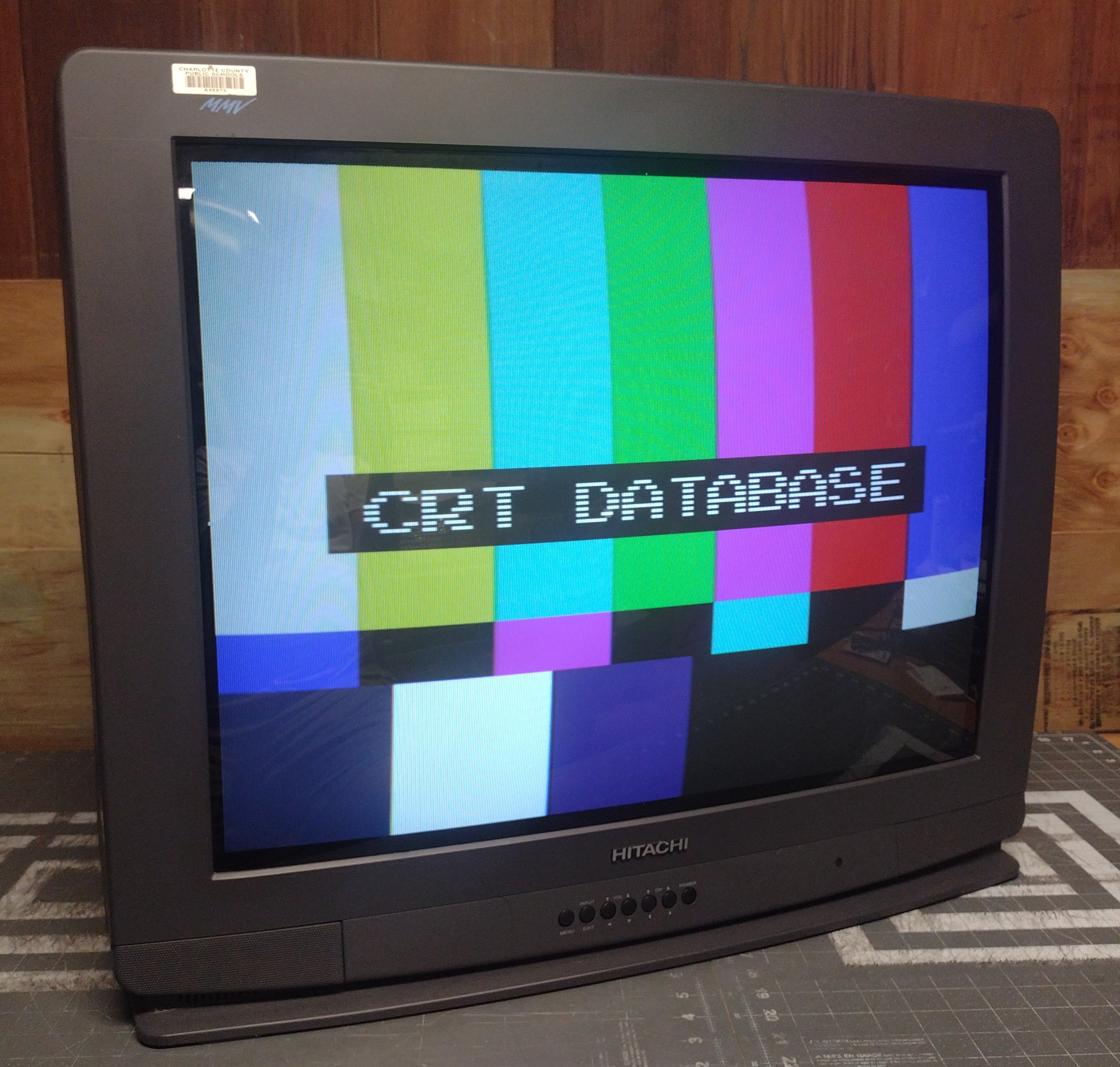 Hitachi 27MM20B | CRT Database