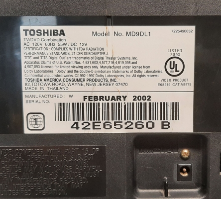 Toshiba MD9DL1