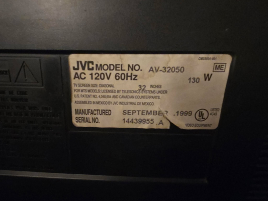 JVC AV-32050