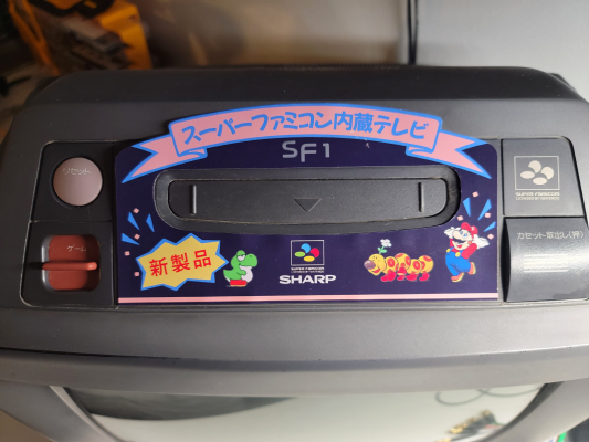 Sharp 14G-SF1 SNES TV