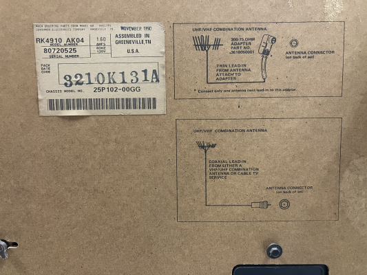 Magnavox RK4910 AK04