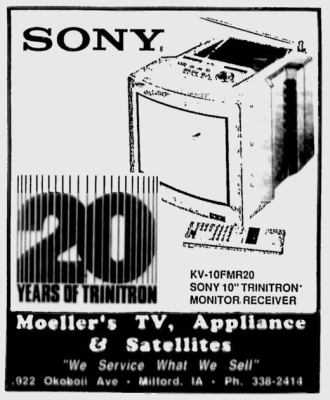 Sony KV-10FMR20