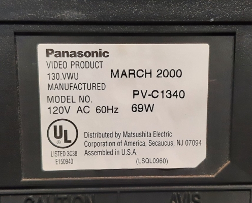 Panasonic PV-C1340