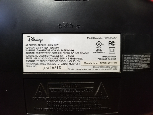 Starlight Marketing Limited Pirates of the Caribbean PC1310ATV