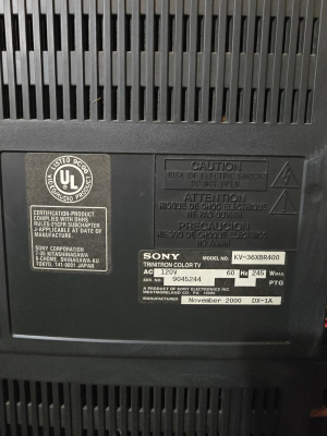 Sony KV-36XBR400