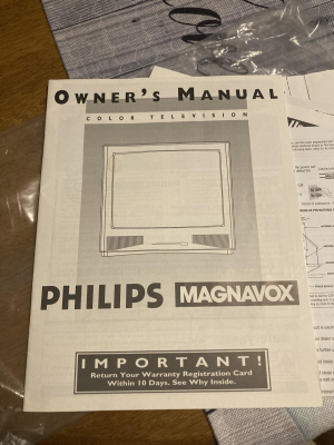Click to view image in new tab Philips Magnavox TP3669 C103