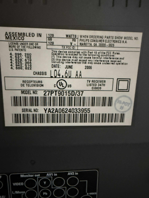 Click to view image in new tab Philips 27PT9015D/37