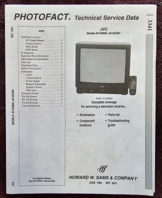 JVC AV-20CM4