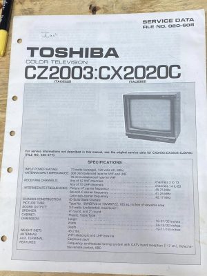 Toshiba CZ2003