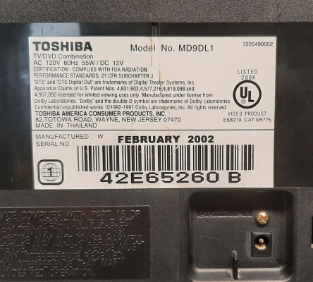 Toshiba MD9DL1