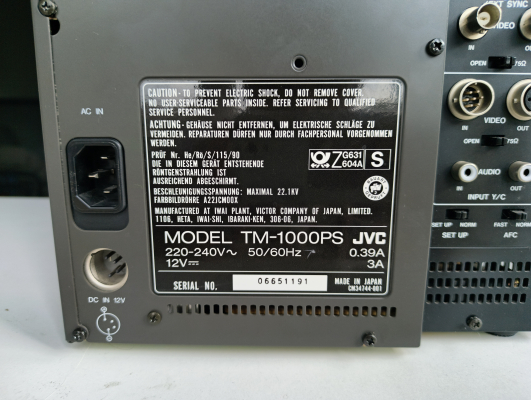JVC TM-1000PS