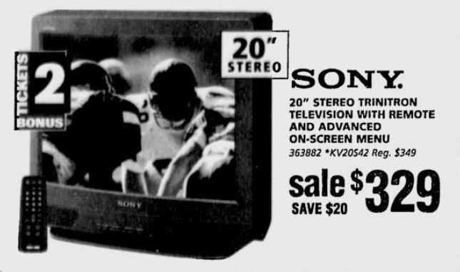 Click to view image in new tab Sony KV-20S42