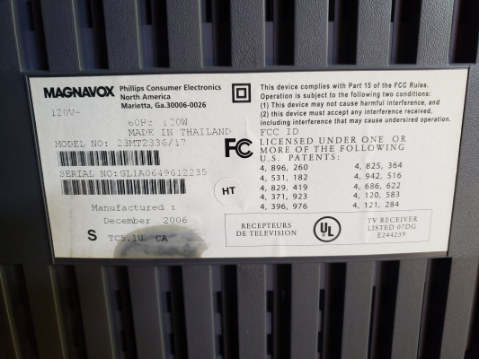 Magnavox 23MT2336/17