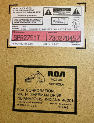 Click to view image in new tab RCA GPR2751T
