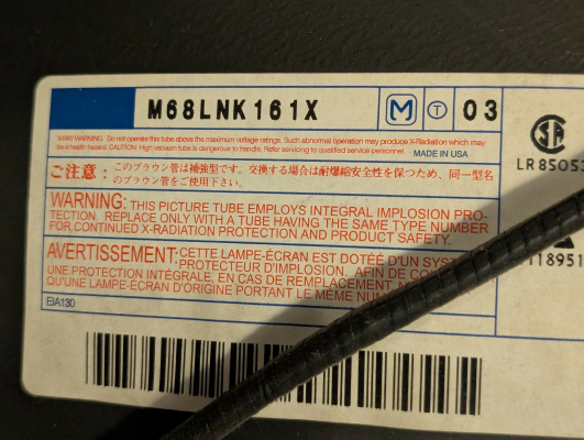 Panasonic CT-27XF37CB