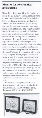 Barco Mega Calibrator