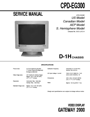 Gateway VX700 (CPD-EG300)