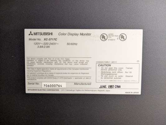 Mitsubishi XC-3717C