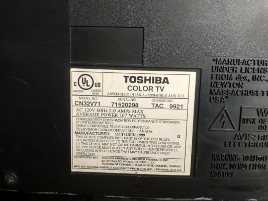 Toshiba CN32V71