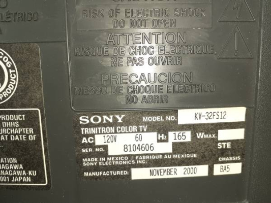 Sony KV-32FS12