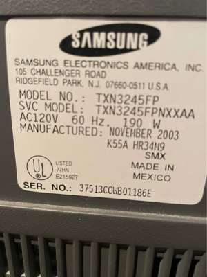 Click to view image in new tab Samsung TXN3245FP
