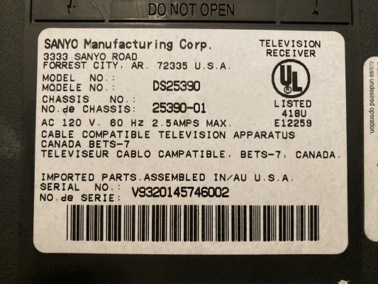 Sanyo DS25390