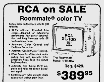 RCA Roommate FFR440W