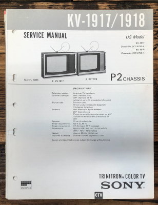 Sony KV-1917