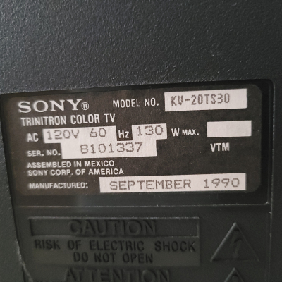 Sony KV-20TS30