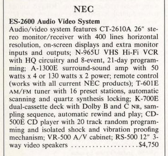 NEC CT-2610A