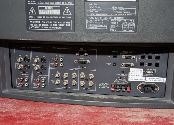 Click to view image in new tab NEC MultiSync XP37 Plus (XP-3790)