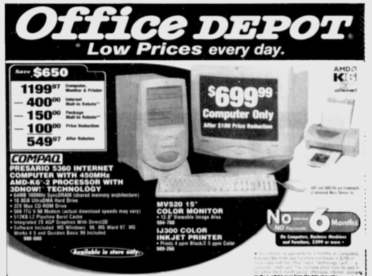 Compaq Presario MV520