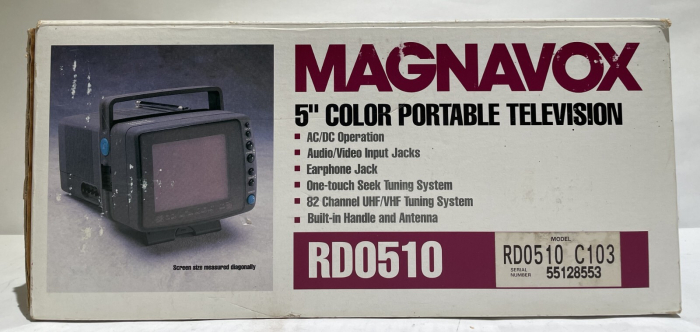 Click to view image in new tab Magnavox RD0510 C102