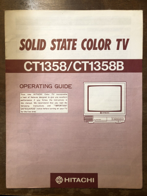 Click to view image in new tab Hitachi CT-1358