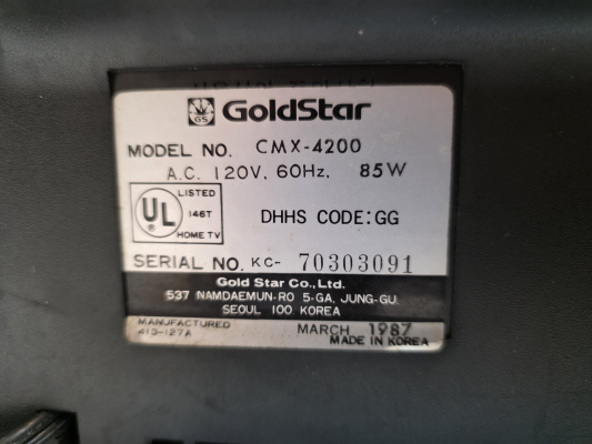 Goldstar CMX-4200