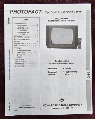 Magnavox PS1980 B121
