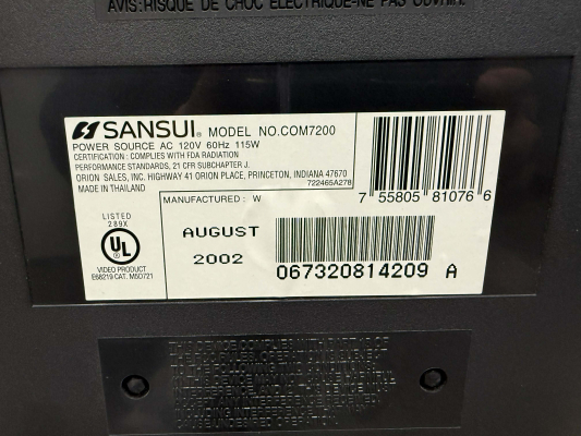 Sansui COM7200