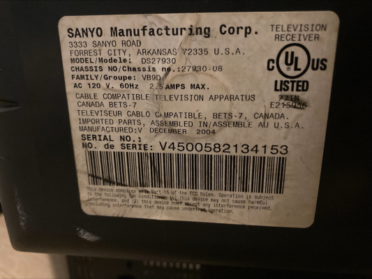 Sanyo DS27930