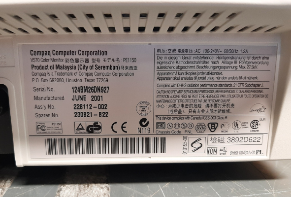 Compaq V570 (PE1150)