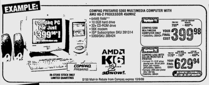Compaq Presario MV520