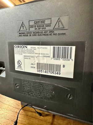 Orion FTV2701