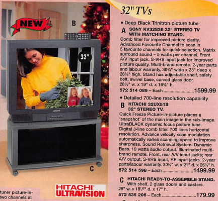 Hitachi 32UX51B