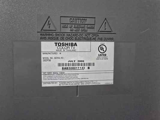 Toshiba 26DF56