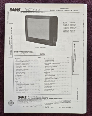 Panasonic CTM-2770S