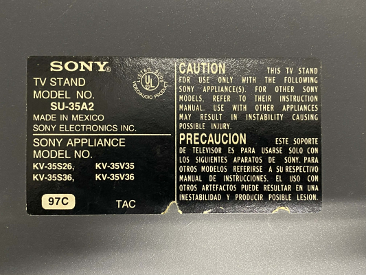 Sony KV-35S26