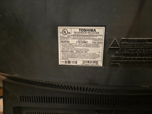 Toshiba 36AF62