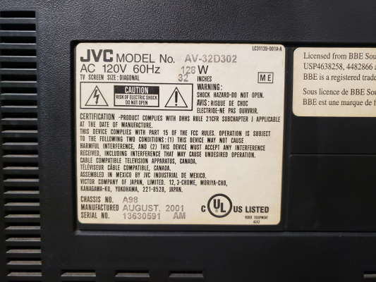 Click to view image in new tab JVC AV-32D302