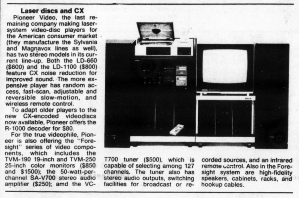 Pioneer TVM-252