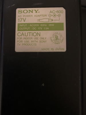 Sony KV-6AD3