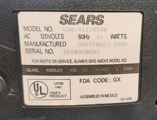 Click to view image in new tab Sears 580.41118590